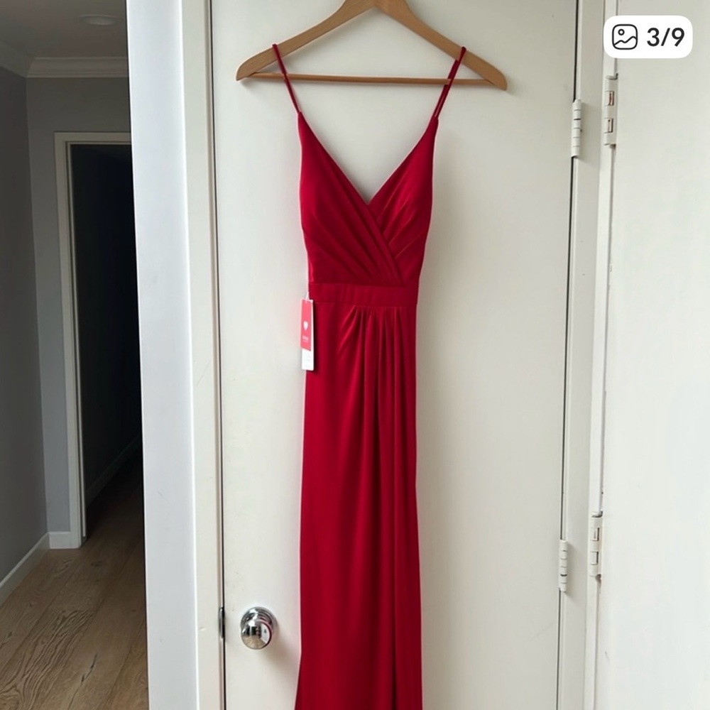 Elegant Red Formal Dress